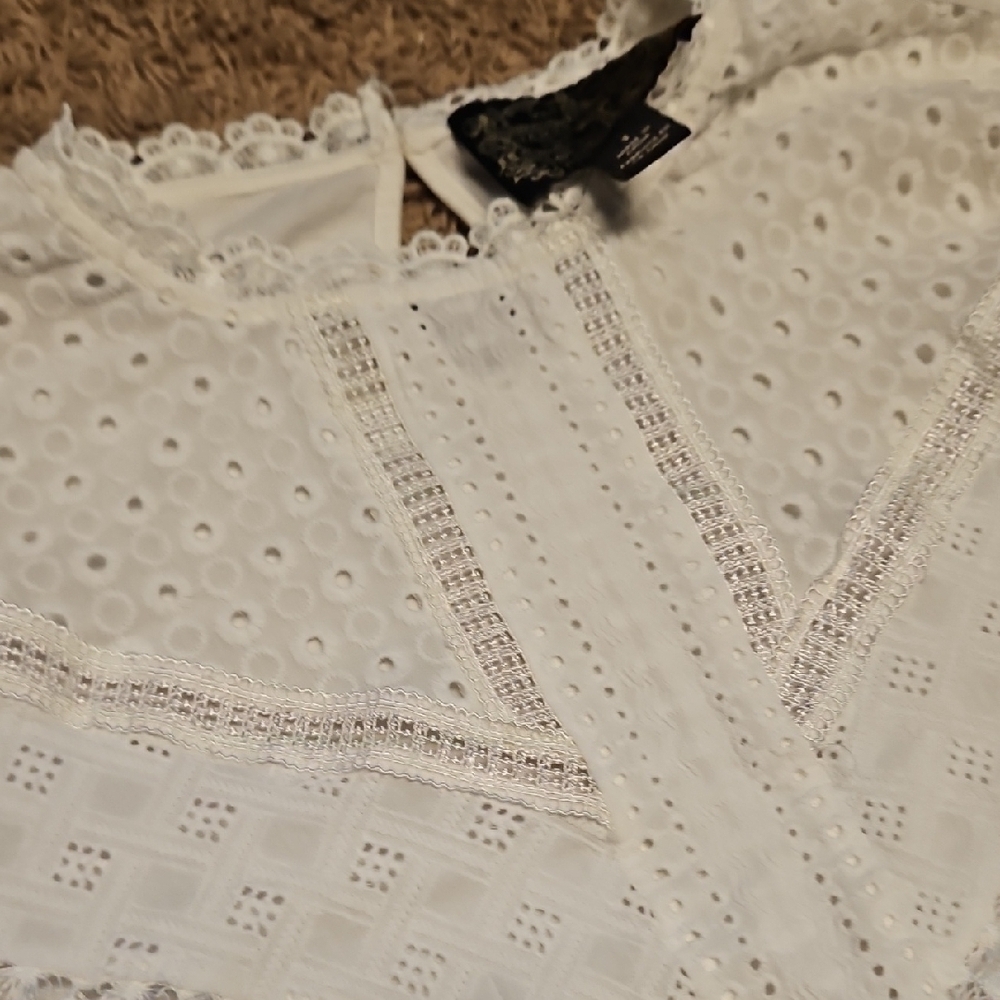 Anthropologie x James Coviello Burnham Lace Top - Picture 10 of 13